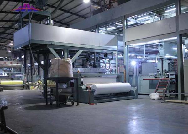 Buy cheap SSS Spunbond Non Woven Making Machine With PLC Touch Screen from wholesalers