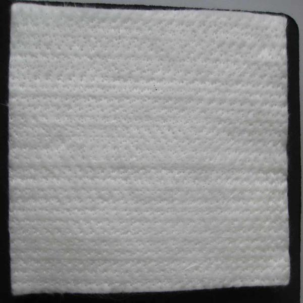 Buy cheap White color 12mm thickness fiberglass needle mat used for insulation from wholesalers
