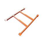 Versatile 76*2.0mm Width Metal Pallet Racking Supporter Cross Beam for Industry