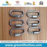 Stainless Steel High Quality Special 5x50mm Gourd Shape Carabiner Hook w/Lock