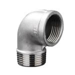 Stainless Steel 301/304/316 90 Degree Street Elbow 1/2" NPT Female x 1/2" NPT