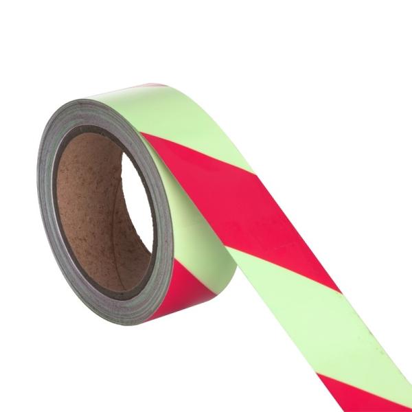 Buy cheap Outdoor Fluorescent Glow In The Dark Tape For Stage Safety Custom from wholesalers