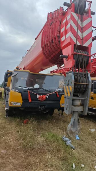 Buy cheap China Construction Lifting Equipment Cranes Hydraulic Truck Mounted Used SA NY SAC1600 160t Mobile Truck Cranes Price for Sale from wholesalers