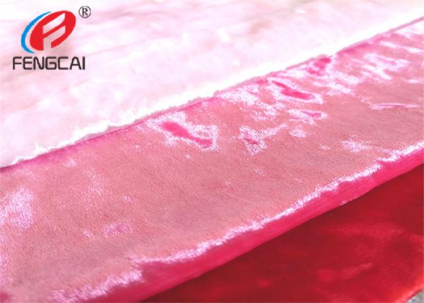 Buy cheap Ice Korea Polyester Spandex Velvet Fabric Knitting Shiny For Women Dress from wholesalers