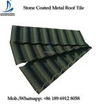 Kenya Metro / Decras Roof Tile / Stone Coated Aluminum Zinc Steel Roofing Sheet