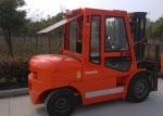 4 Ton Hydraulic Diesel Heavy Duty Forklift Equipment With Fan / Heater