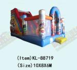 Raise Car Inflatble Combos For Commercial Chilidren Playground