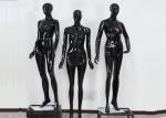 Woman Full Boday Matt Black Clothing Display Mannequin With Different Poses