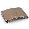 Buy cheap Factory Price Anodized Brown 6063 Aluminum Roller Shutter Slat Profile from wholesalers