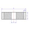 Buy cheap Ceramic Bond Diamond Grinding Tools High Efficiency For Hard Alloy Grinding from wholesalers