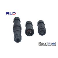 Buy cheap 4Pin Waterproof Circular Connectors With Screw Fixing Male Female Connector product