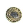 Buy cheap Antique Brass Zinc Alloy Round Metal Coins Air Show Design For Collectible Display from wholesalers