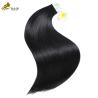 Buy cheap Black Invisible Tape In Hair Extensions One Sided 100g Virgin Human Hair Extensions from wholesalers