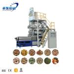 Grain Flour Raw Material Stainless Steel Twin Screw Extruder for Pet Food Pellet
