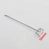 Buy cheap Iron Shelving Accessories Single Pegboard Hooks 10cm 20cm Length Zinc Coating from wholesalers