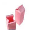 Buy cheap Custom Kraft Paper Corrugated Cardboard Printing Pink Milk Carton Packaging Boxes from wholesalers