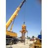 Buy cheap Frequency Variable Sheet Pile Driver Electric Vibro Hammer High Efficiency from wholesalers