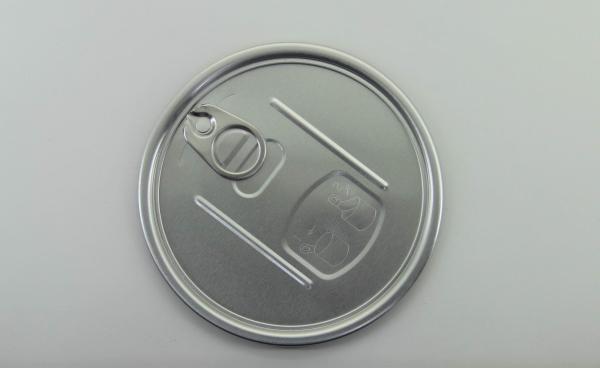 Buy cheap Airtight silk printing 401 # 99mm aluminium Easy Open lid , 0.21 - 0.23 mm Thickness from wholesalers