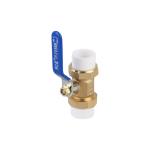 Fixed Brass Lockable Ball Valve 1.0-1.6Mpa Pressure