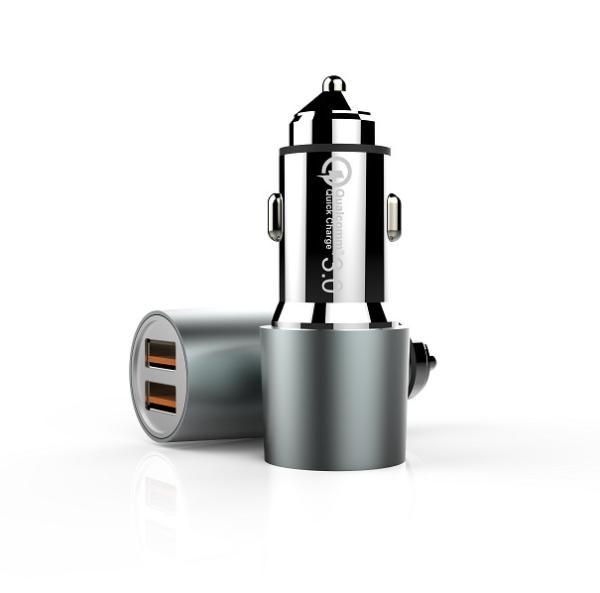 Buy cheap Stainless Steel FCC 5V4.8A Cell Phone Car Charger from wholesalers