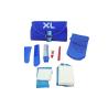 Buy cheap Custom Flight Airline Amenity Kits Blue Cosmetic Pouch With Multifunctional Divisions from wholesalers
