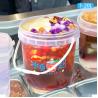 Buy cheap High Pressure Resistance Clear Plastic Bucket for Food Packing Capacity 1L-10L Handle from wholesalers