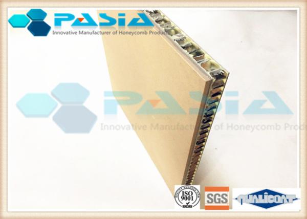 Buy cheap Sandstone Veneer Honeycomb Stone Panels For Showers Decoration Shockproof from wholesalers