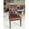 Buy cheap luxury retro leather dining chair furniture,#K655 from wholesalers