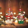 Buy cheap Christmas Festival Tree Wooden Decorative Hang Tag from wholesalers