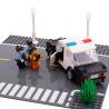 Buy cheap MOC City Police Department Street View Mini Figures Car Thief Puzzle Assembled Police Car Building Blocks Legoinglys from wholesalers