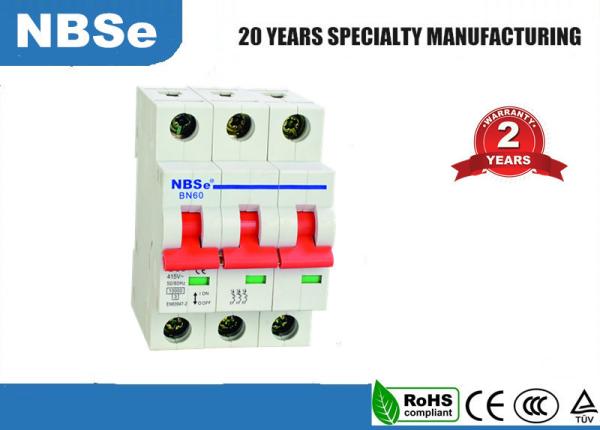 Buy cheap Flame Resistant 10KA Plastic Mini C Curve Mcb Circuit Breaker from wholesalers