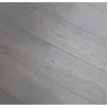 Buy cheap wide plank smoked & brushed European Oak engineered wood flooring, color Q from wholesalers