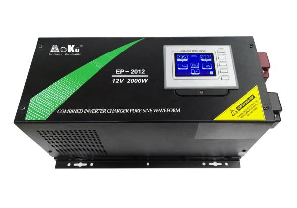 Buy cheap AoKu EP Series Inverter EP-2012, 12VDC, 2000W, Pure Sine Wave with Charger from wholesalers