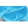 Buy cheap Plastic Up 3 Month Baby Bowl With Spoon Fork from wholesalers