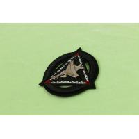 Buy cheap 6cm Embroidered Circle Patch , Multiapplication custom embroidered badges product