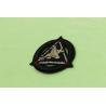 Buy cheap 6cm Embroidered Circle Patch , Multiapplication custom embroidered badges from wholesalers