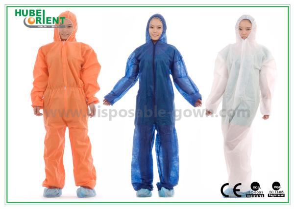 Buy cheap Disposable 50gsm Nonwoven Chemical Protective Clothing from wholesalers
