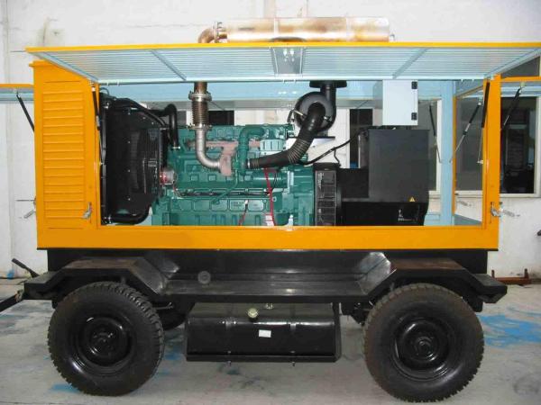 Buy cheap 100kVA trailer Cummins Power Diesel Generator Set from wholesalers