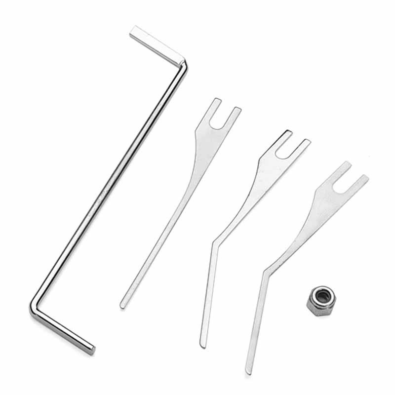 black auto lock pick set 10pcs Double Side Lock Pick Tools