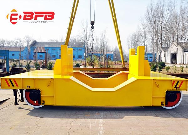 Buy cheap Q235 Four Wheels Ladle Transfer Cart With SKF Bearing Telecontrol Operate from wholesalers