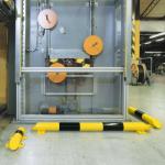 Black Bull Collision Protection Bars 86x800mm Metal Fab Products
