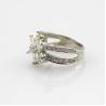 Buy cheap Designer Jewelry Sterling Silver with Yellow Cubic Zircon Flower Gemstone Ring （R0012） from wholesalers
