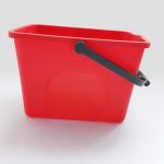 Commercial Heavy Duty Resistant Sqaure Bucket small mop bucket with wringer for