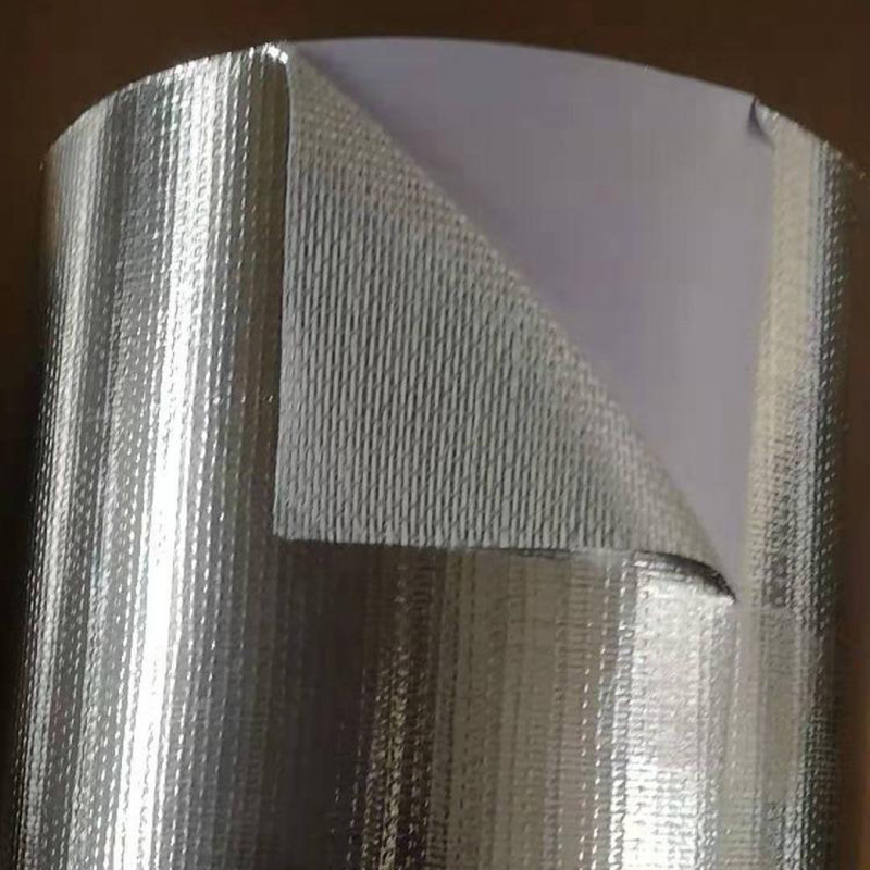 Flexible Aluminum Foil Fiberglass Cloth Plain Woven For Versatile Applications