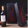 Buy cheap Coated Paper Wine Bottle Gift Bags , Varnish Coating Single Wine Bag from wholesalers