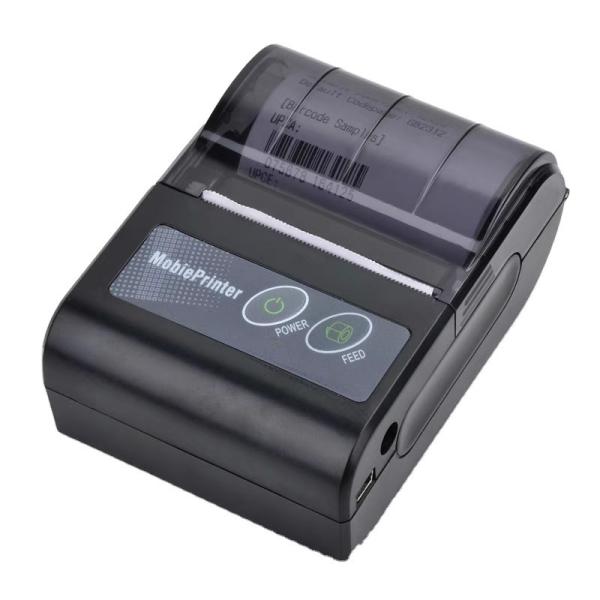 Private Mold 58mm Thermal Receipt Label Printer for Back Kitchen Delivery
