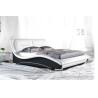Buy cheap Contemporary Faux Leather Upholstered Platform Bed With Tufted Headboard, Brown… from wholesalers
