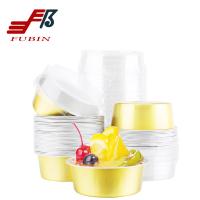 Buy cheap Custom Grease Proof Gold Metallic Cupcake Liners Aluminum Foil Muffin Baking product