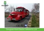 42 Person Electric Trackless Train With DC Motor For Amusements Park Playground
