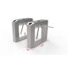 Buy cheap 316 Stainless Steel RS485 ESD Turnstile Gate System from wholesalers